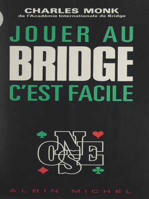 cover image of Jouer au bridge c'est facile